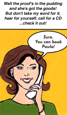 You can book Paula